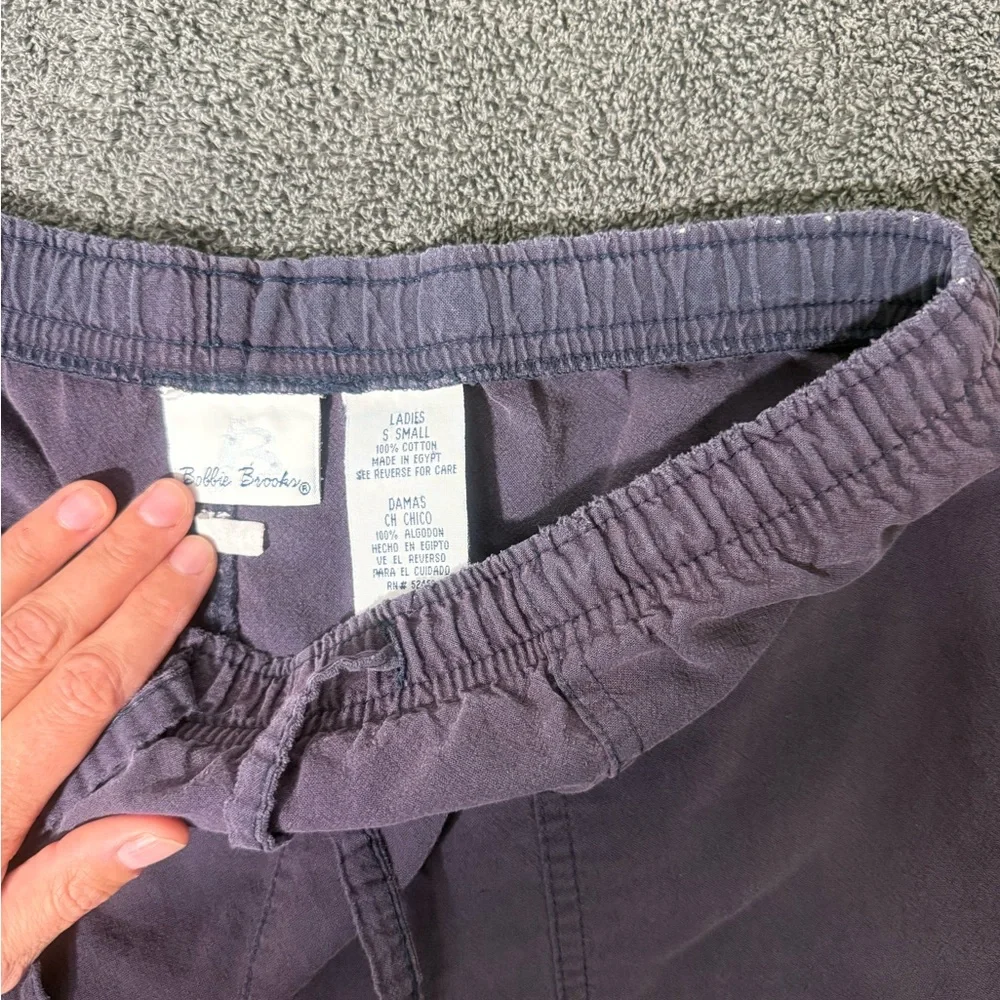 Bobbie Brooks Linen Purple Casual‎ Shorts- Size S
